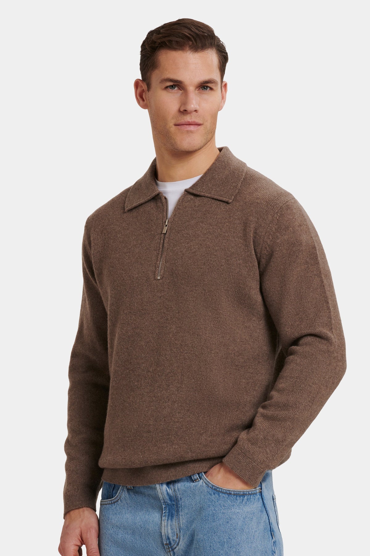 DAS COMPONE POLOSHIRT MIT KURZREISSVERSCHLUSS