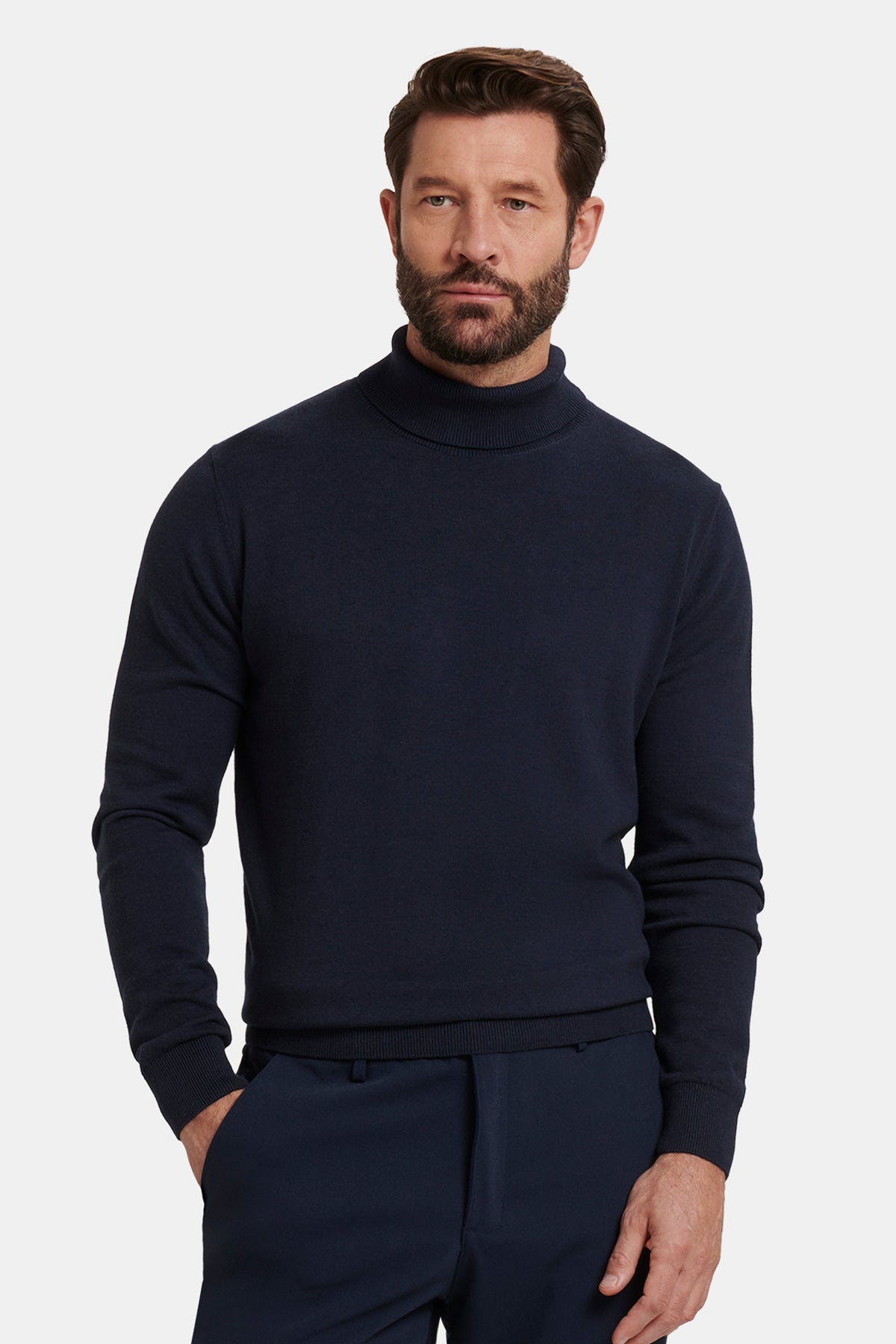 DER SANTONI ROLLKRAGENPULLOVER