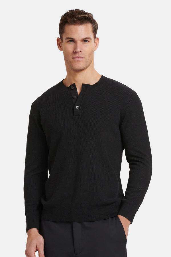 DER BARNA HENLEY-PULLOVER