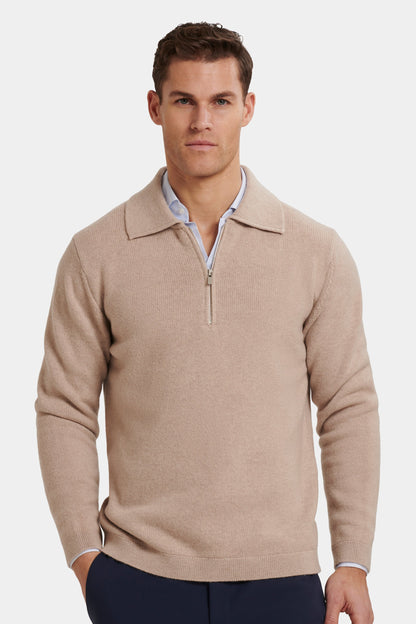 DAS COMPONE POLOSHIRT MIT KURZREISSVERSCHLUSS