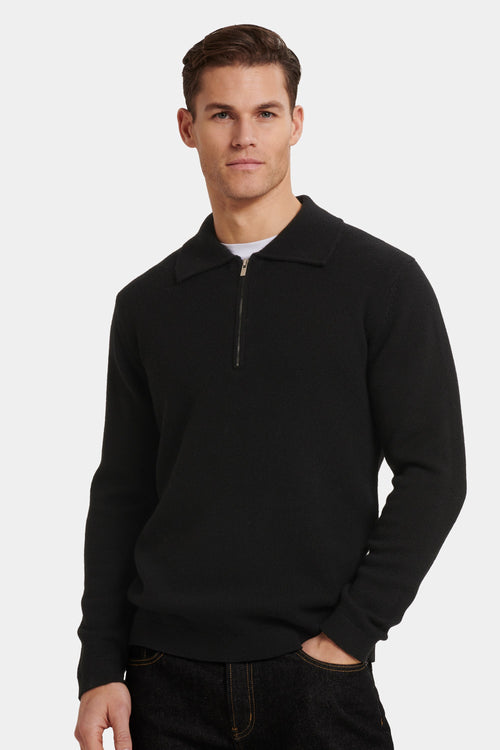 DAS COMPONE POLOSHIRT MIT KURZREISSVERSCHLUSS
