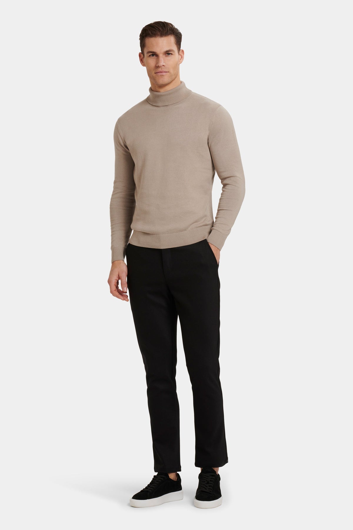 DER SANTONI ROLLKRAGENPULLOVER