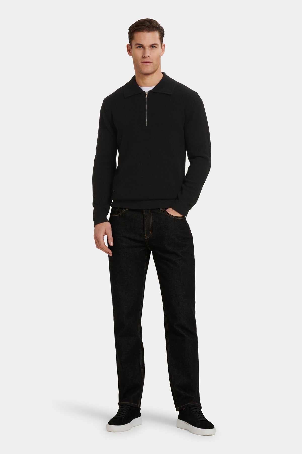 DAS COMPONE POLOSHIRT MIT KURZREISSVERSCHLUSS
