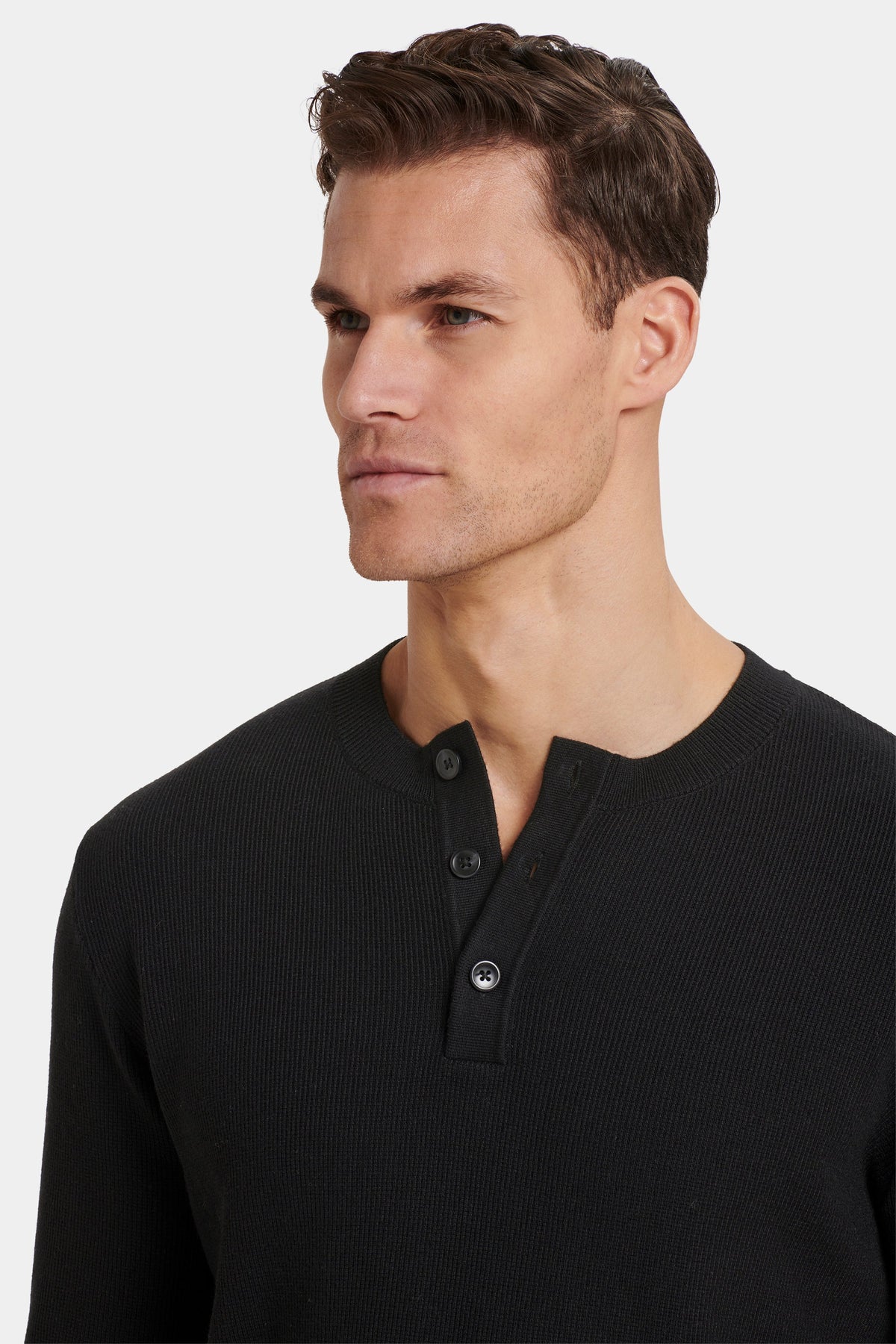 DER BARNA HENLEY-PULLOVER
