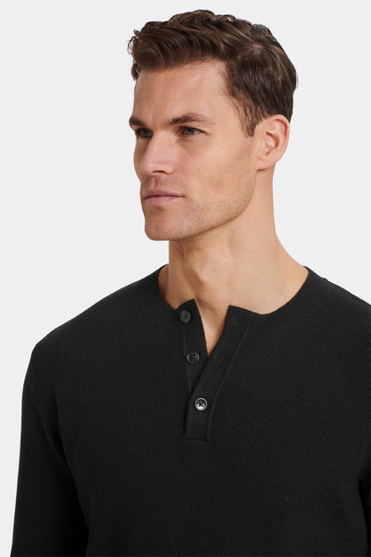 DER BARNA HENLEY-PULLOVER
