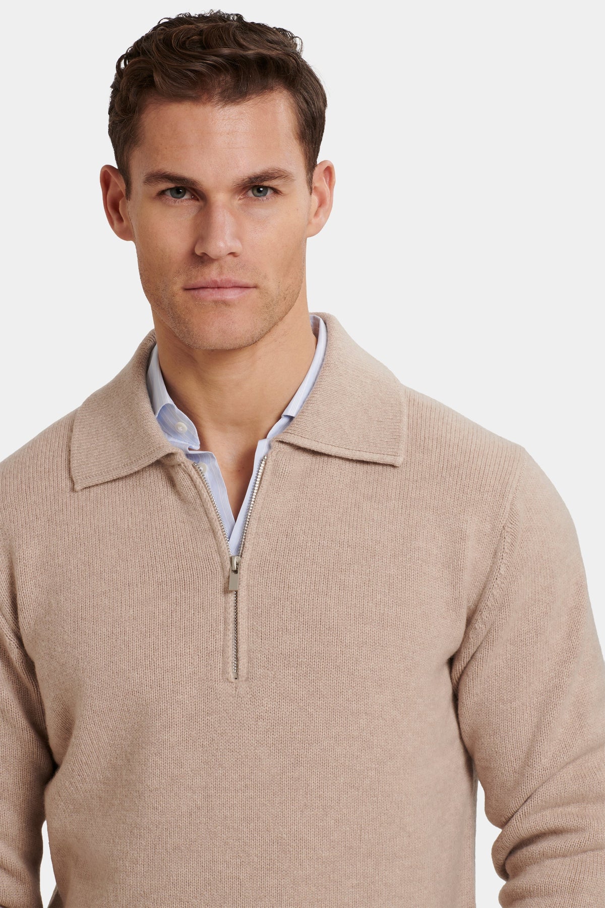 DAS COMPONE POLOSHIRT MIT KURZREISSVERSCHLUSS