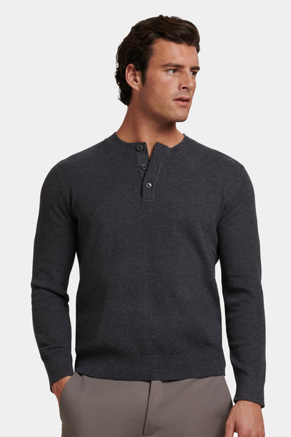 DER BARNA HENLEY-PULLOVER