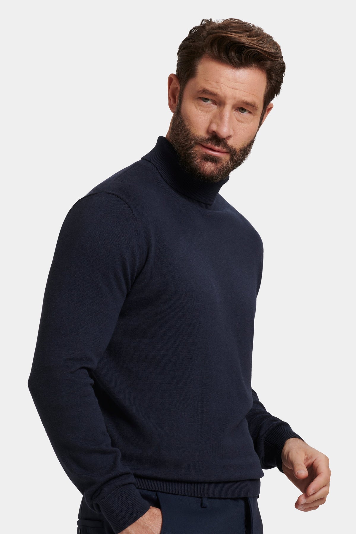 DER SANTONI ROLLKRAGENPULLOVER
