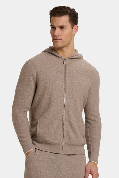 DER FARO HOODIE MIT DURCHGEHENDEM REISSVERSCHLUSS