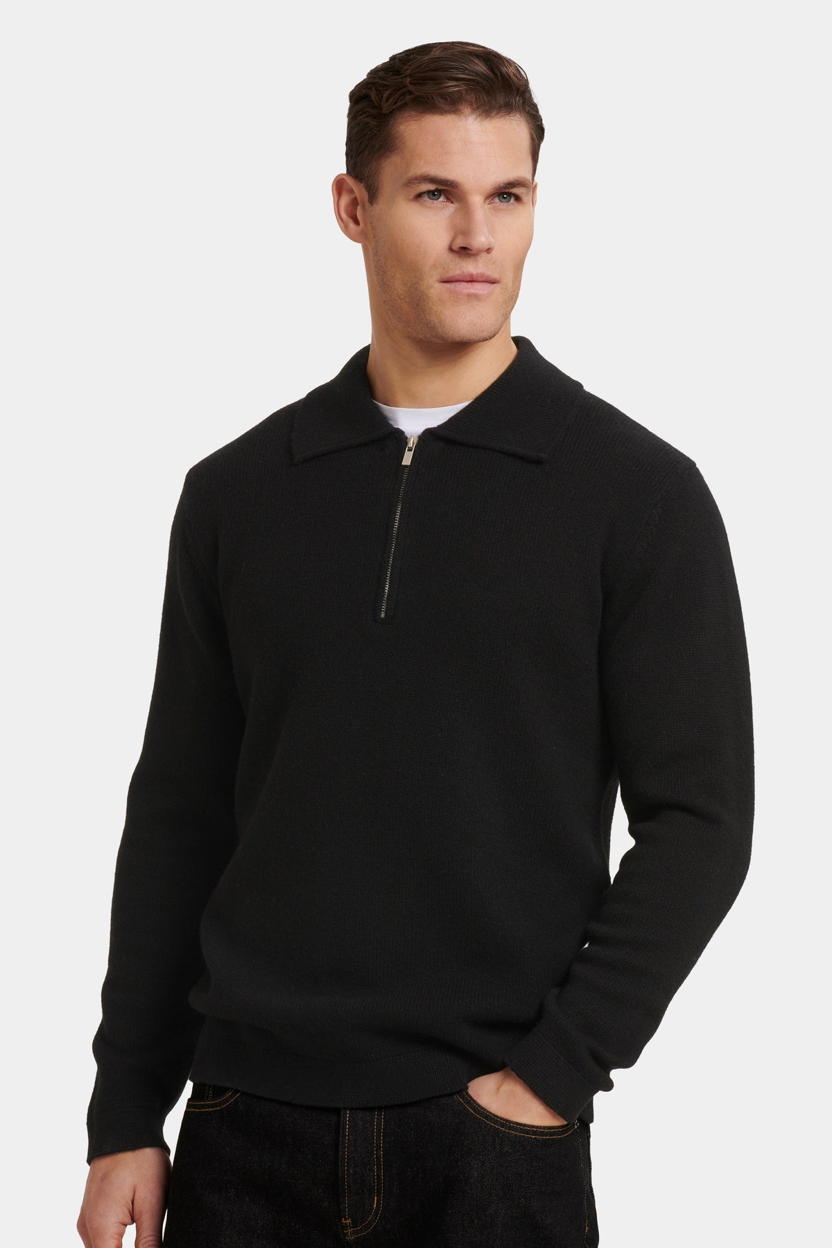 DAS COMPONE POLOSHIRT MIT KURZREISSVERSCHLUSS