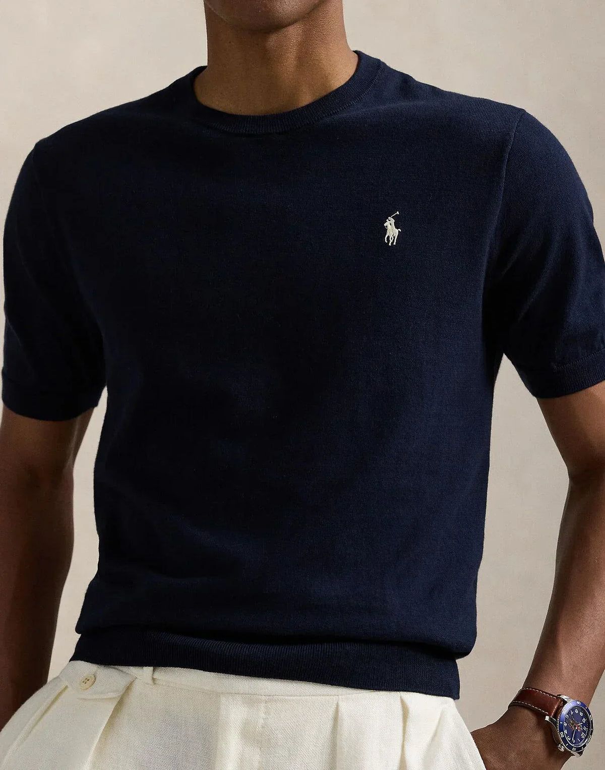 Short-Sleeve Knit Shirt