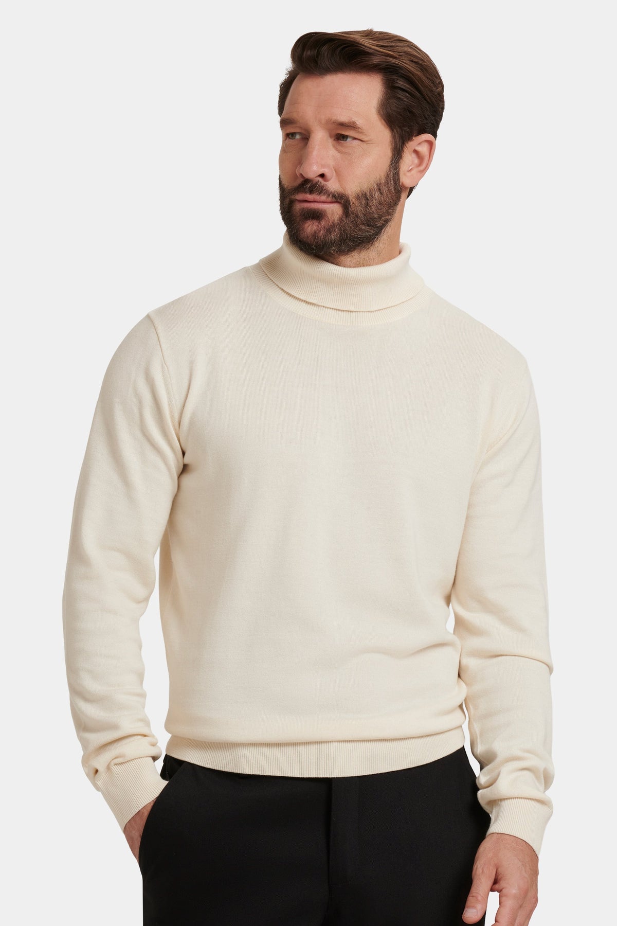 DER SANTONI ROLLKRAGENPULLOVER