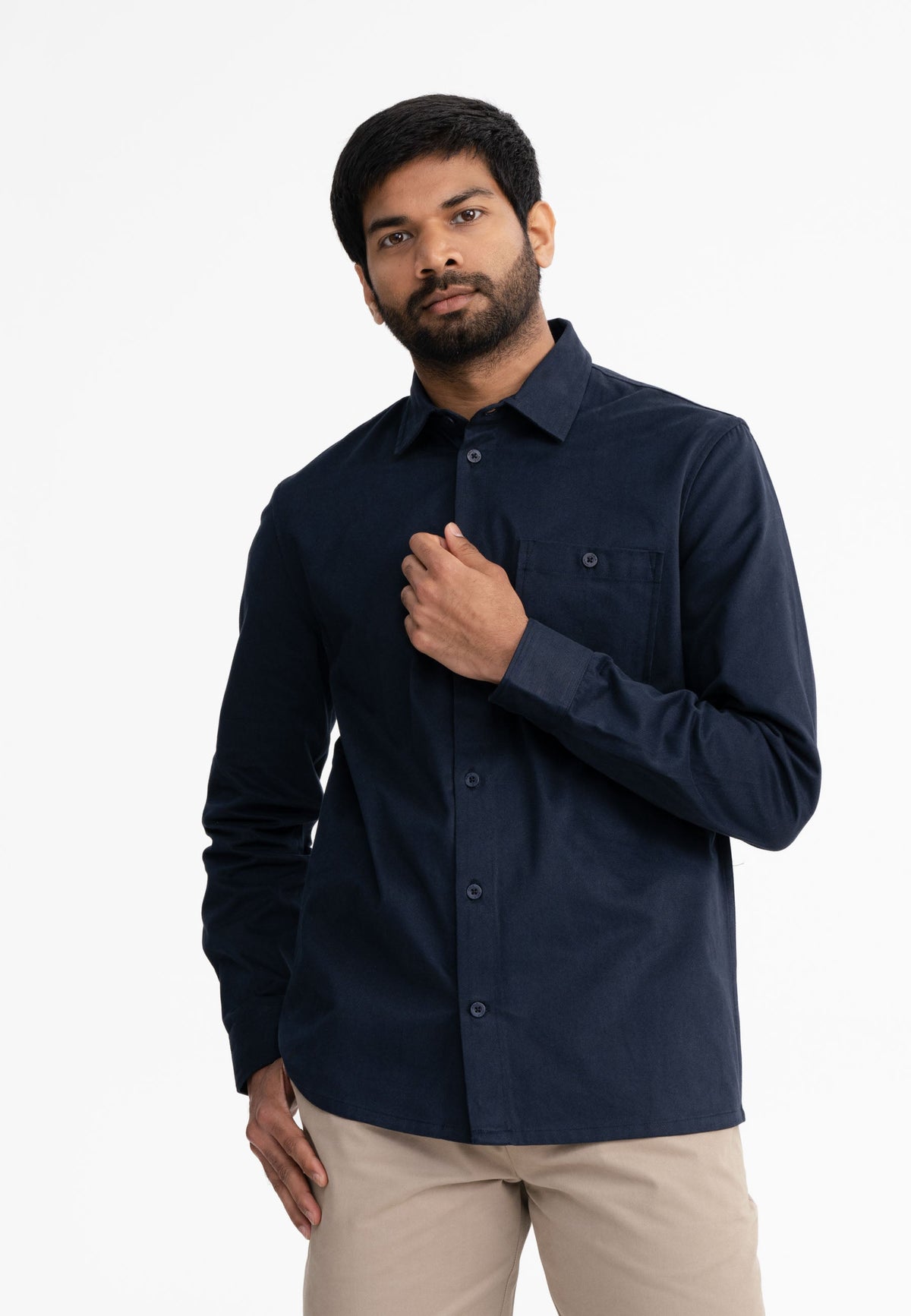 Twill Hemd Style ASHUTOSH