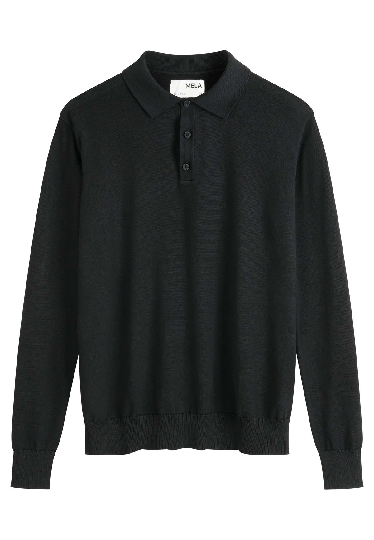 Langarm Strick Poloshirt Style HARISH