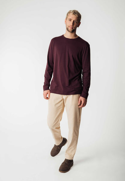 Basic Langarmshirt Style JERIN