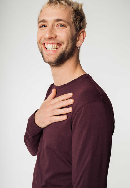 Basic Langarmshirt Style JERIN