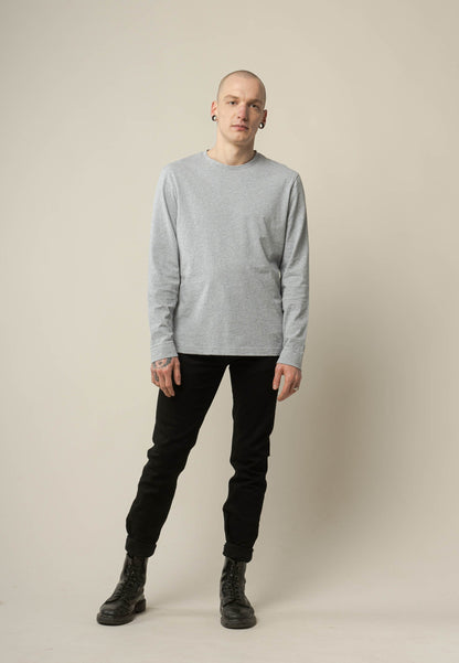 Basic Langarmshirt Style JERIN