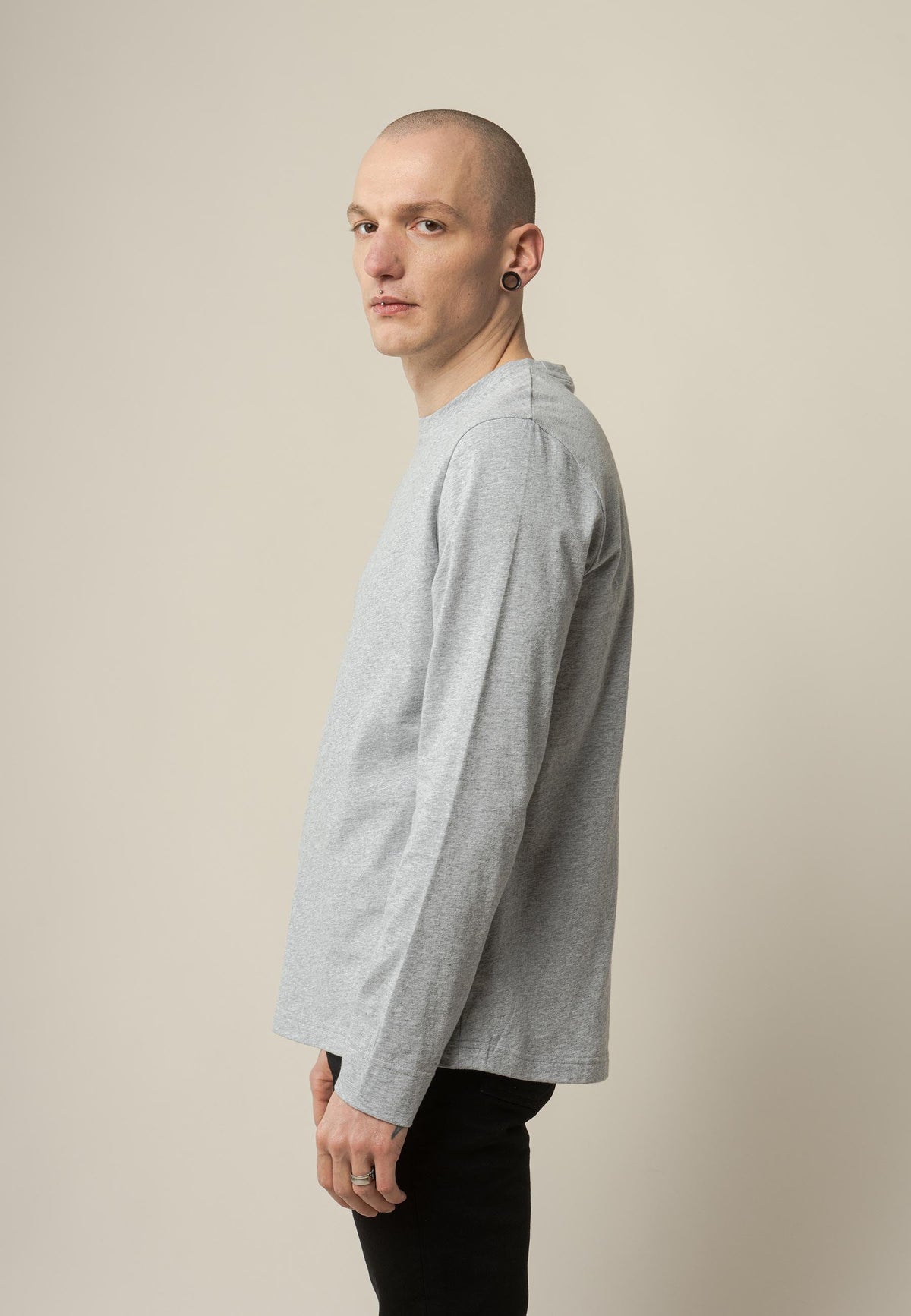 Basic Langarmshirt Style JERIN