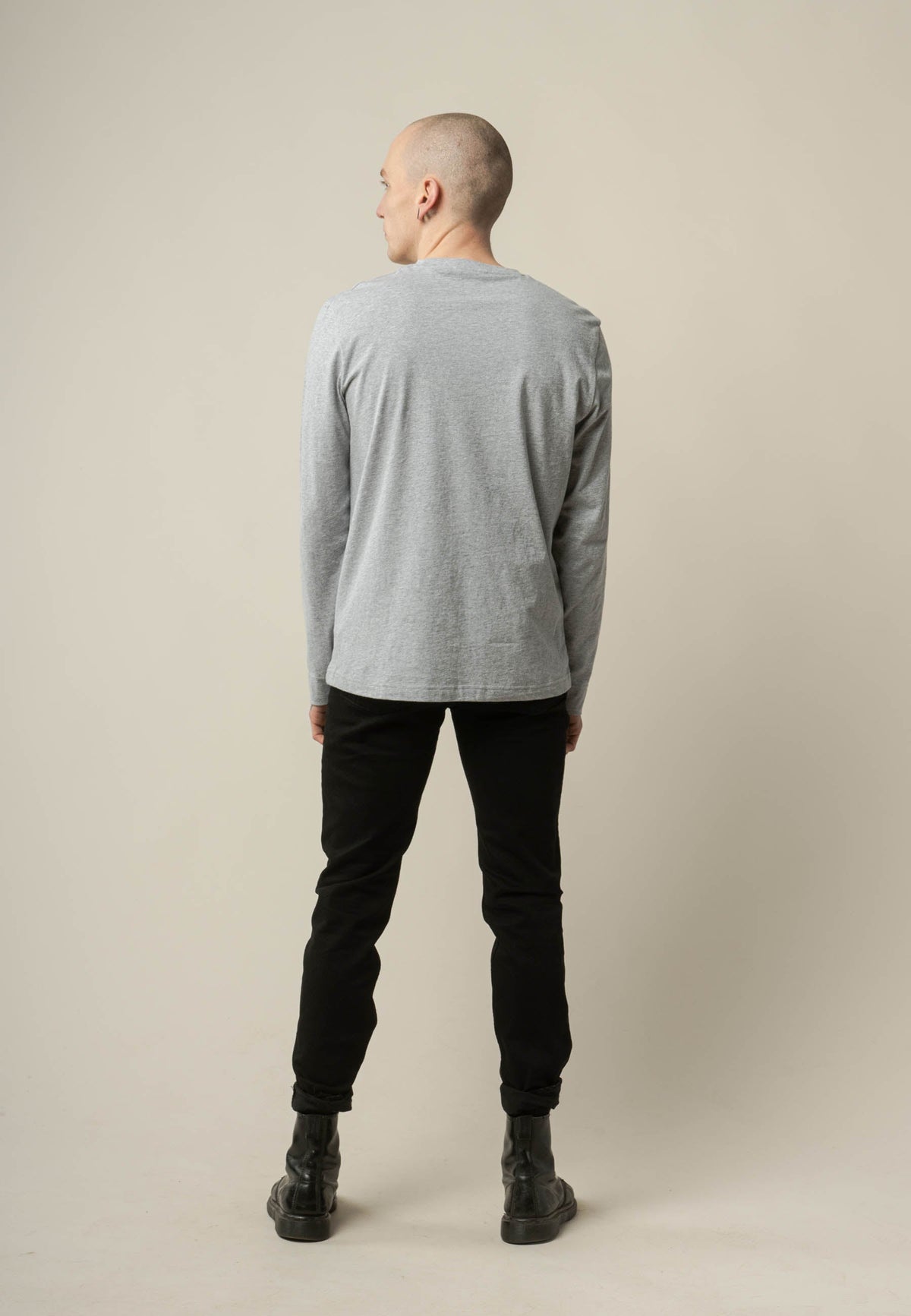 Basic Langarmshirt Style JERIN