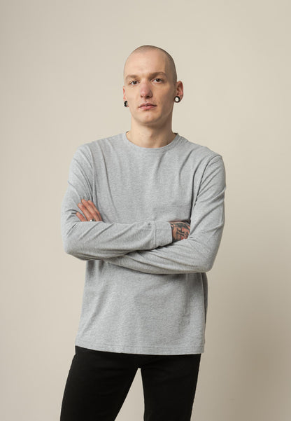 Basic Langarmshirt Style JERIN