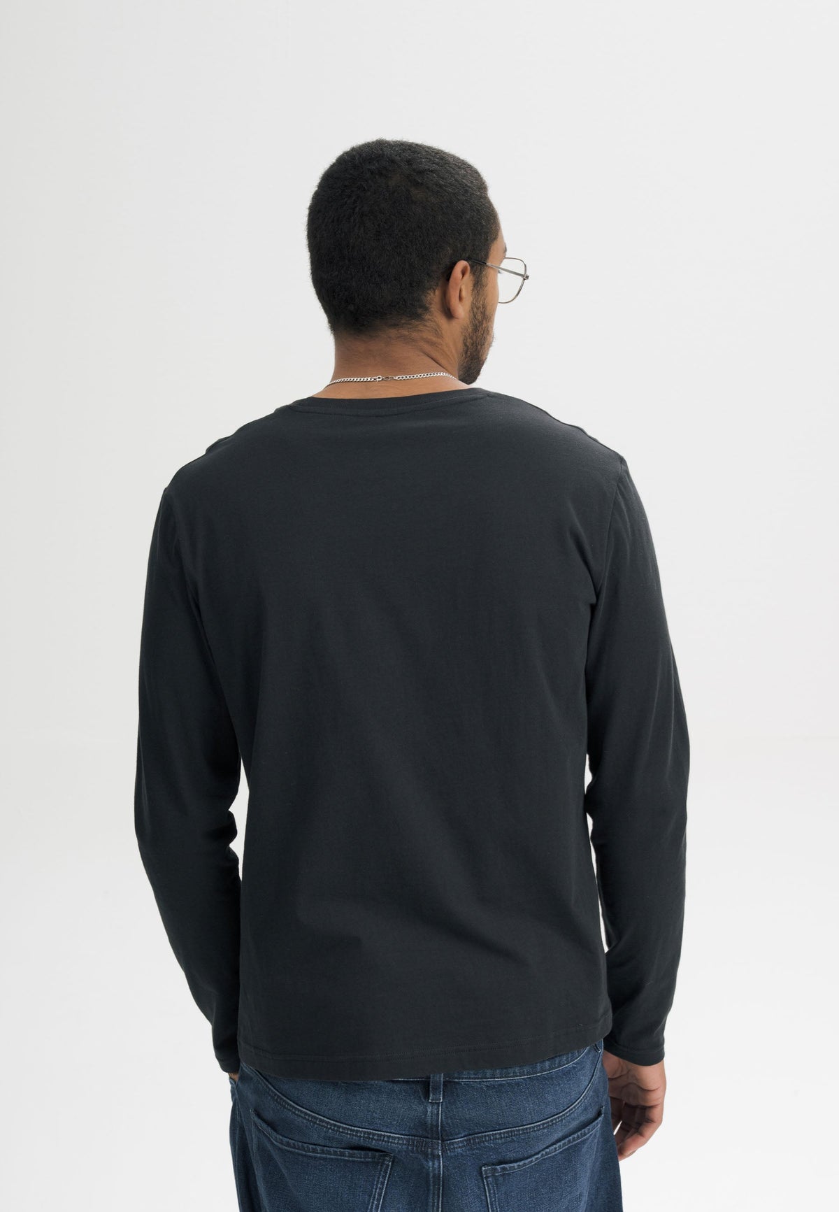 Basic Langarmshirt Style JERIN
