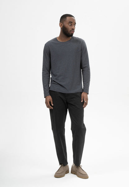 Basic Langarmshirt Style JERIN