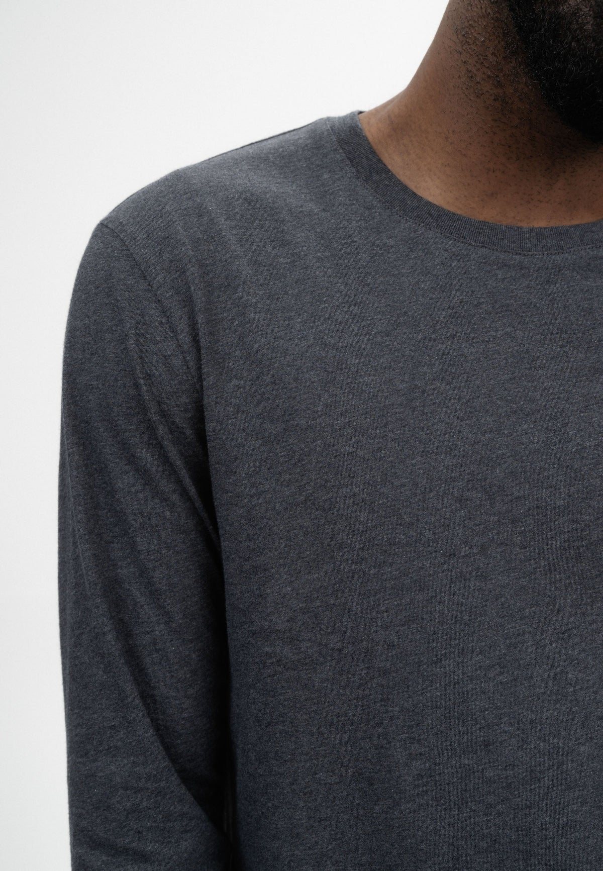 Basic Langarmshirt Style JERIN