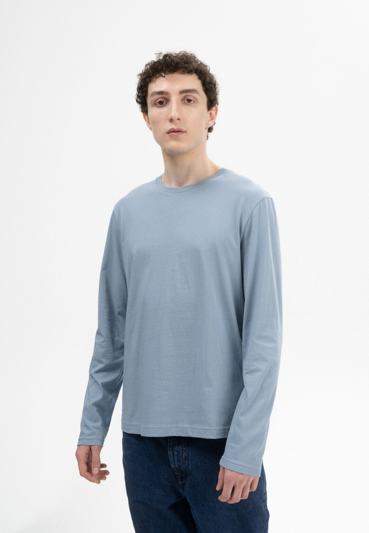 Basic Langarmshirt Style JERIN