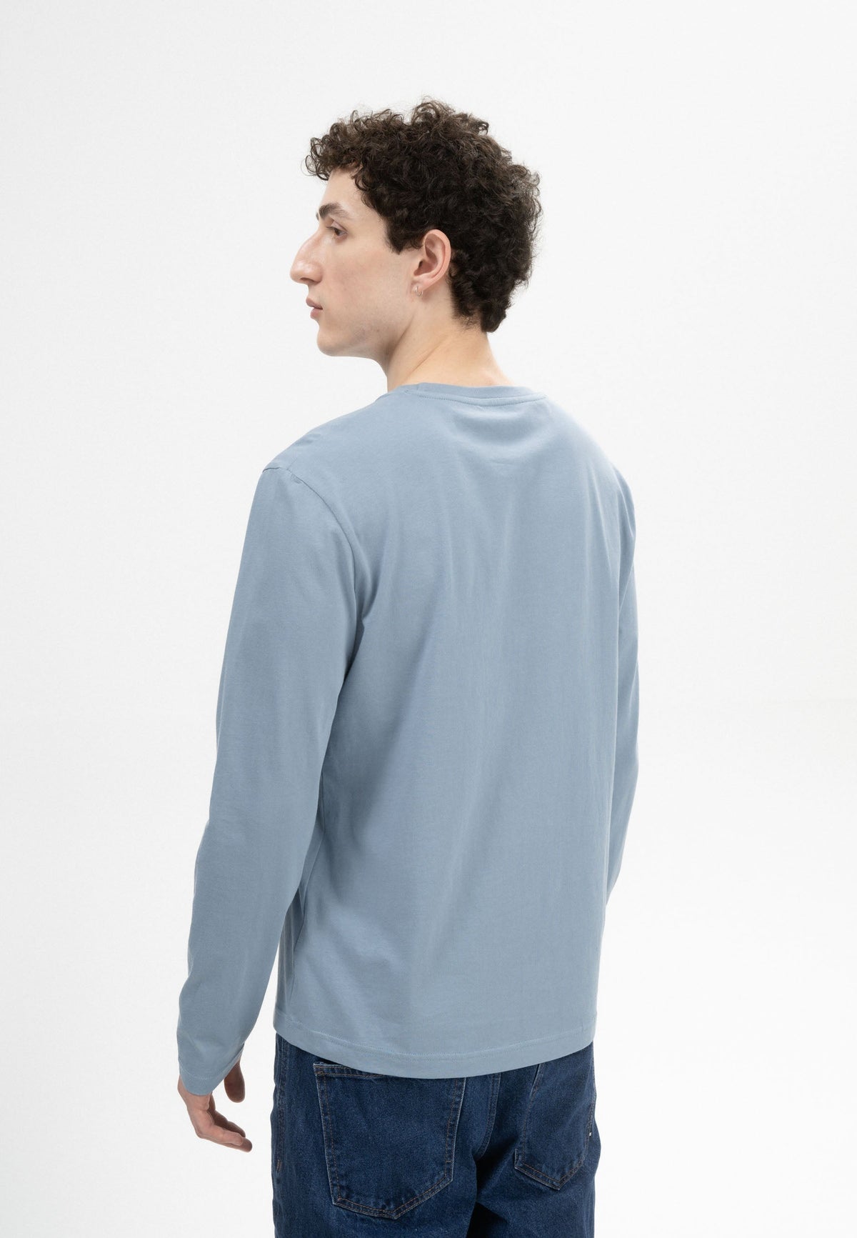 Basic Langarmshirt Style JERIN