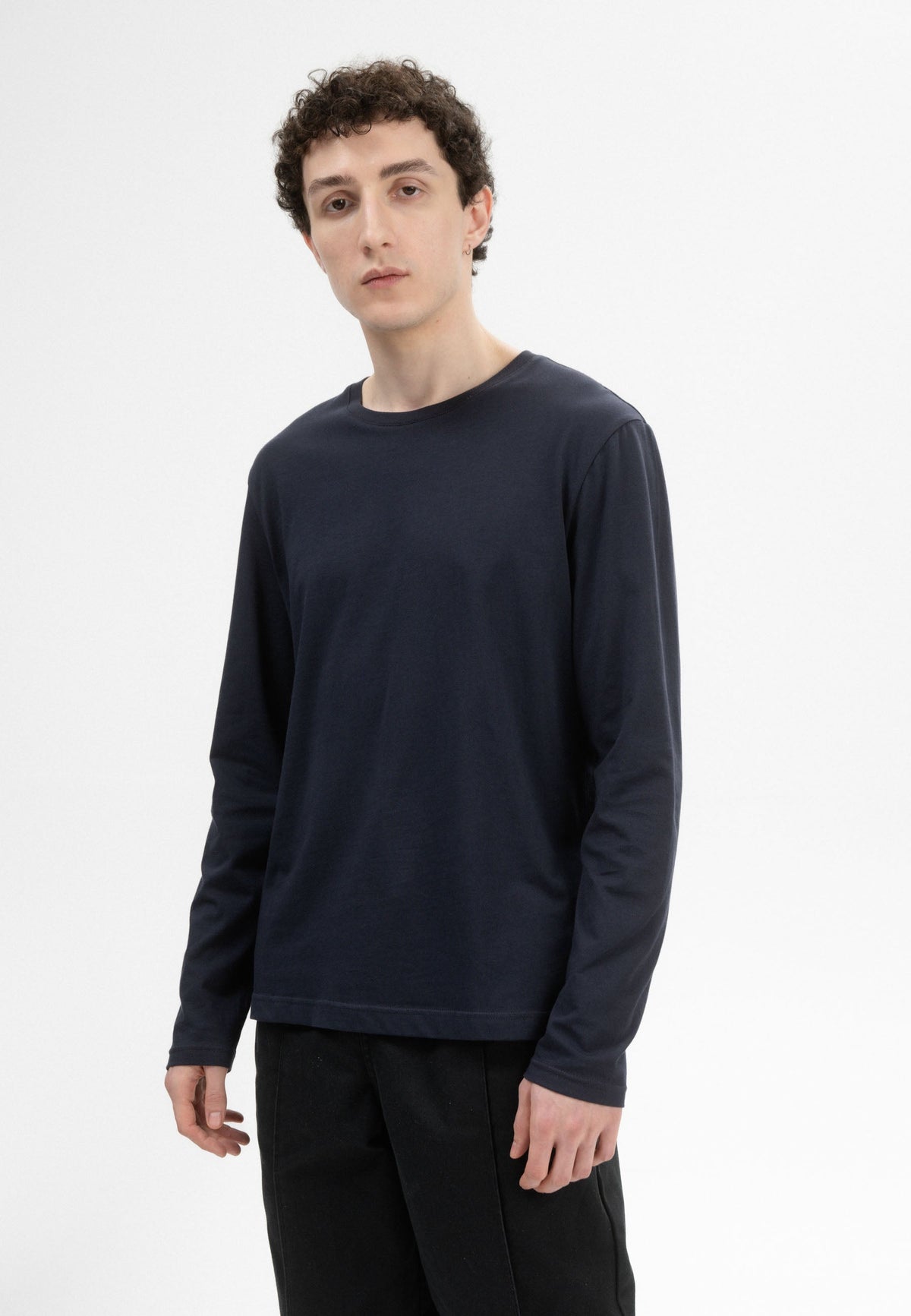 Basic Langarmshirt Style JERIN