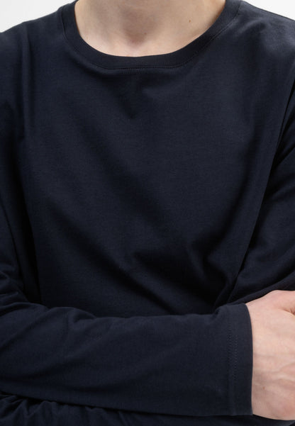 Basic Langarmshirt Style JERIN