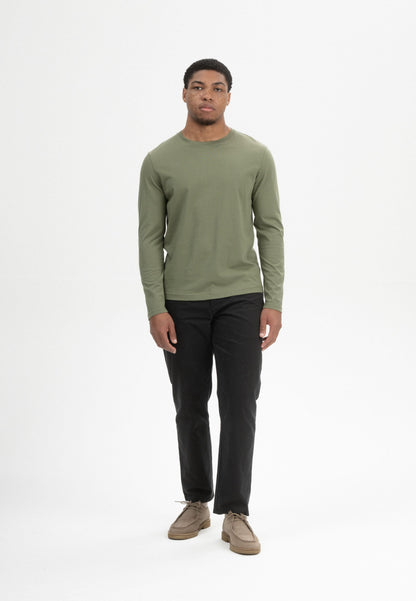 Basic Langarmshirt Style JERIN