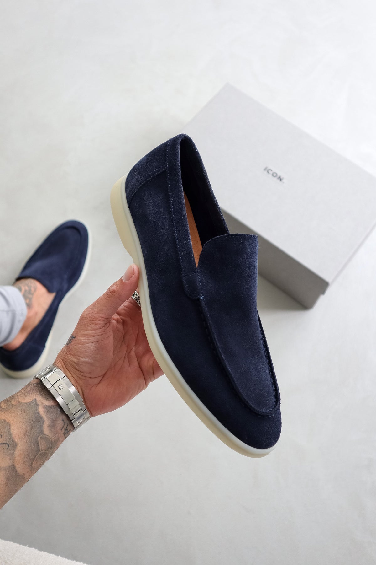 DER KLASSISCHE WILDLEDER-LOAFER