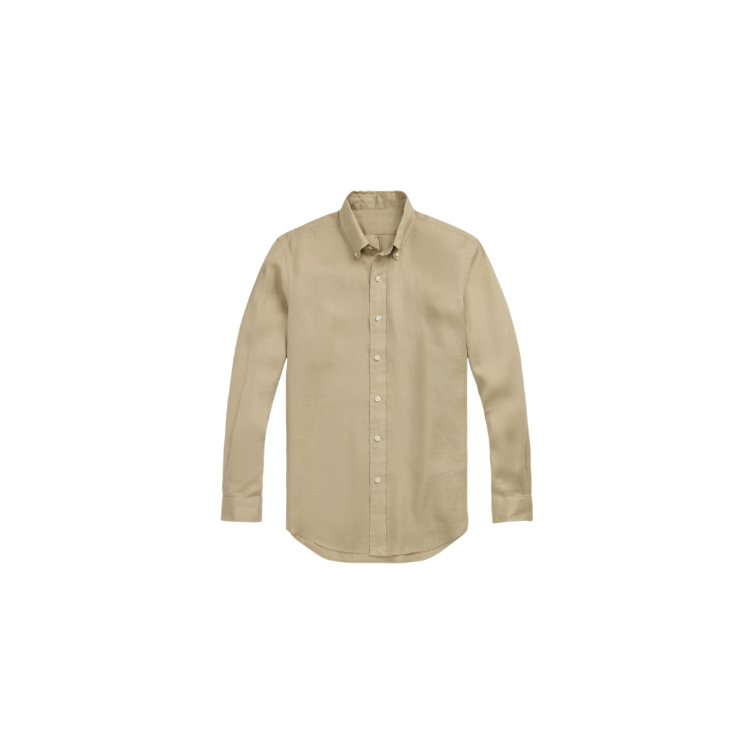 Classic RL Linen Shirt - Khaki