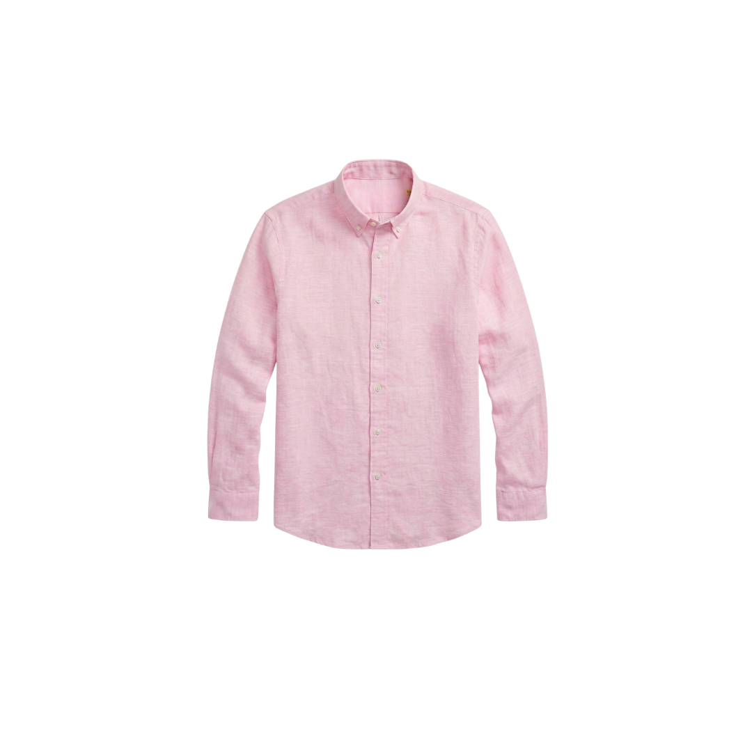 Classic RL Linen Shirt - Pink